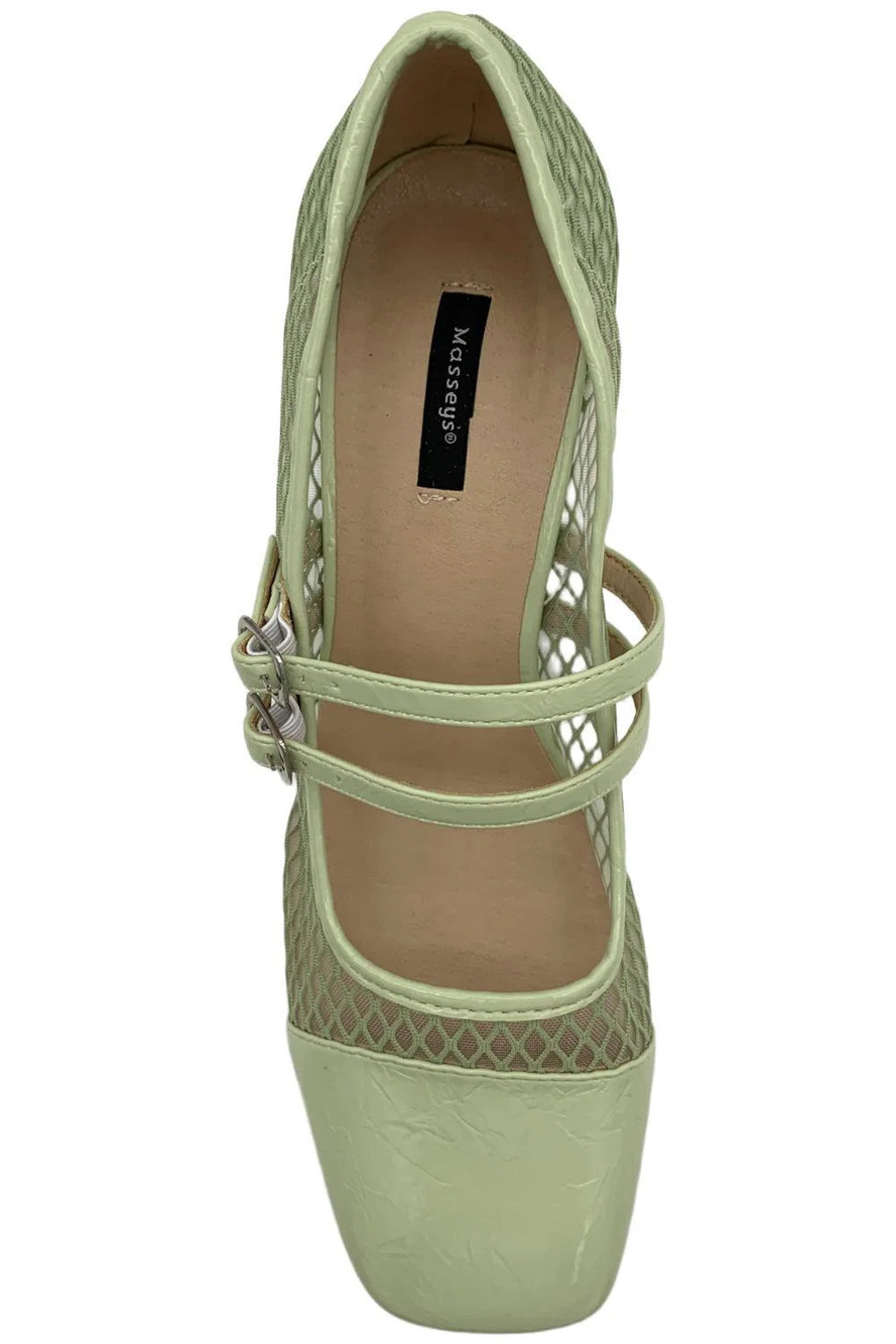 Masseys Women's Adara Heels Sage - Wide - Picture 2 of 3